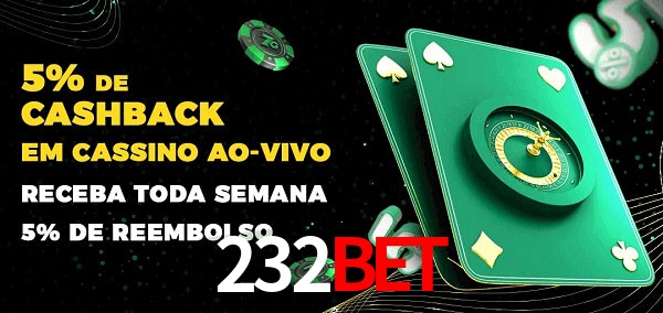 Promoções do cassino ao Vivo 232BET